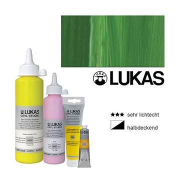 Lukas Studio Permanent Açık Yeşil 250ml Akrilik Boya