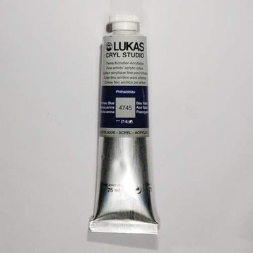 Lukas Studio Phthalo Mavi 75ml Akrilik Boya