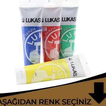 Lukas Terzia 125 ml Kahverengi Tonlar Akrilik Boya