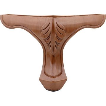 Lukens Kahverengi 14 cm Ahşap Desenli Baza Ayağı