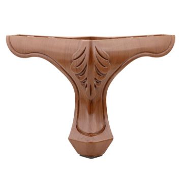 Lukens Kahverengi 14 cm Ahşap Desenli Baza Ayağı