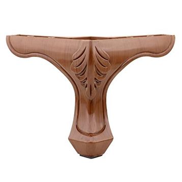 Lukens Kahverengi 14 cm Ahşap Desenli Baza Ayağı