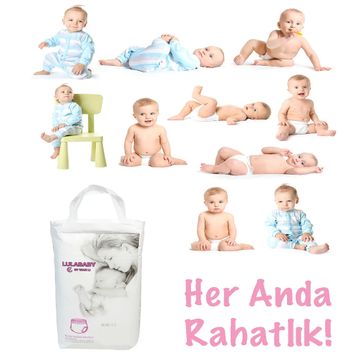 Lula Baby 4 Numara 52 Adet Külot Bebek Bezi