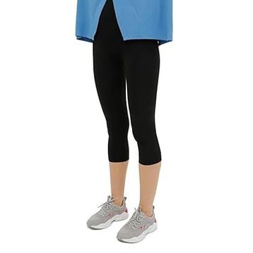 Lumberjack 101503754 Siyah 4M W 1254 Pell Leggings 4Fx Kadın Günlük Tayt