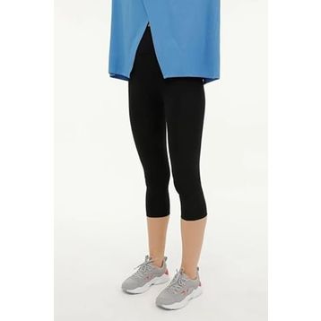 Lumberjack 101503754 Siyah 4M W 1254 Pell Leggings 4Fx Kadın Günlük Tayt