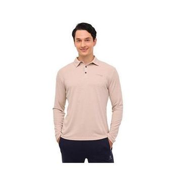 Lumberjack 101891141 Ml Zeyn 15LTL510 4Pr Krem Günlük Uzun Kollu Erkek T-shirt