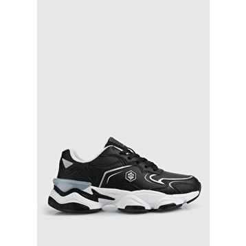 Lumberjack 4W MADAX WMN PU 4PR Siyah Kadın Sneaker Ayakkabı
