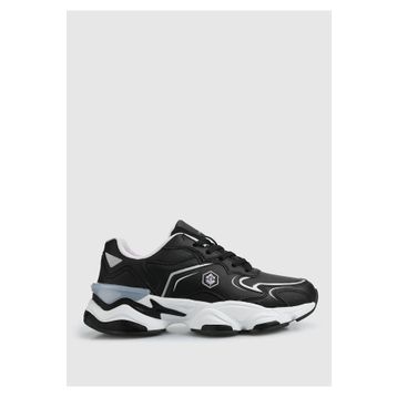 Lumberjack 4W MADAX WMN PU 4PR Siyah Kadın Sneaker Ayakkabı