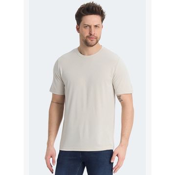 Lumberjack 5M MB MODAL SB203 5FX Erkek Tişört Bej