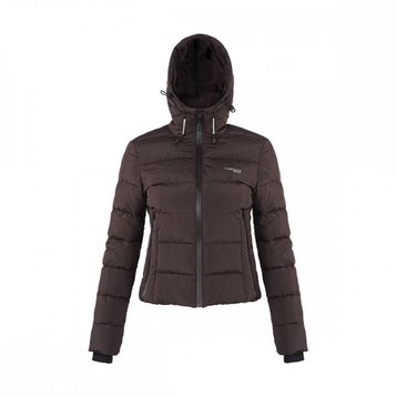 Lumberjack Apreski Coat Siyah Kadın Mont