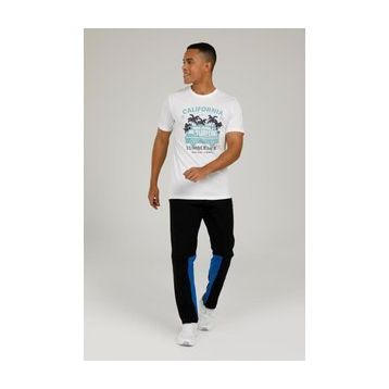 Lumberjack CT1141 Travel 2FX Beyaz Erkek T-shirt