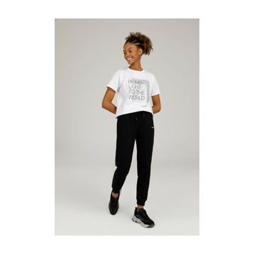 Lumberjack Ct133 Basic Jogger 2FX Siyah Kadın Eşofman Atlı