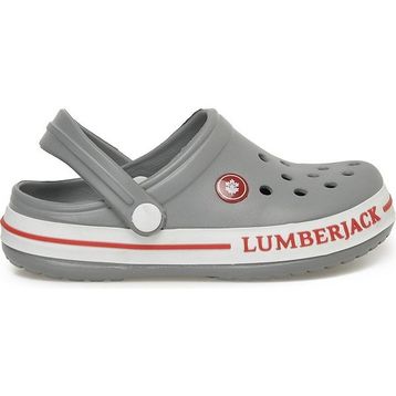 Lumberjack Devon 3FX Gri Erkek Çocuk Terlik