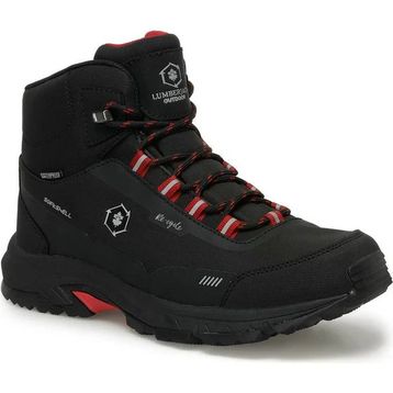 Lumberjack Eco HI 3PR Su Geçirmez Siyah Kırmızı Erkek Outdoor Ayakkabı
