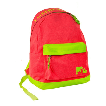 Lumberjack LMÇAN-6406 Kız Çocuk Okul Sırt Çantası Yeşil Pembe