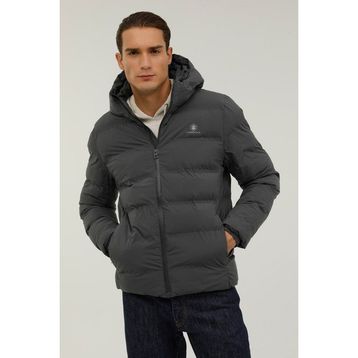 Lumberjack M-SN22 NOLAN COAT 2PR Nolan Coat 2pr Siyah Erkek Kısa Kaban