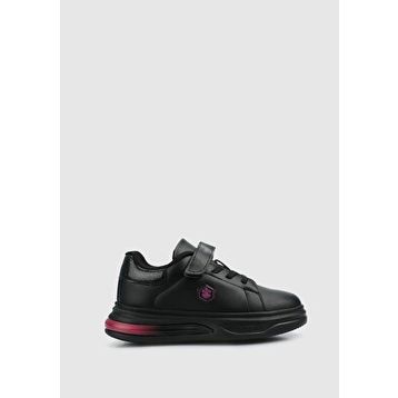 Lumberjack Poli Siyah Kız Çocuk Sneaker