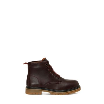 Lumberjack Reagan 5PR 102039365 Bordo Hakiki Deri Kadın Bot