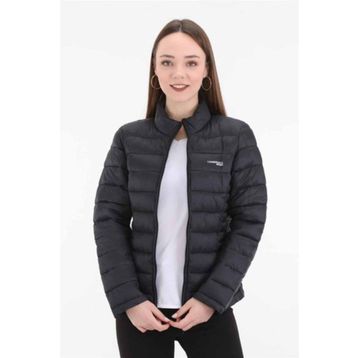 Lumberjack W-SN28 Basic Padded Coat 2PR Siyah Kadın Mont