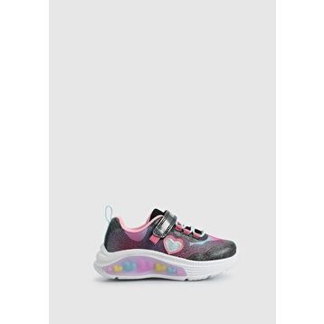 Lumberjack Wavy Siyah Deri Kız Çocuk Sneaker