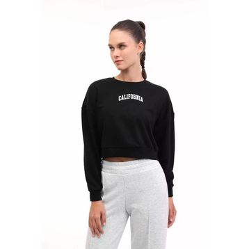 Lumberjack WL 16 Kutan BTS799 5PR Siyah Kadın Sweatshirt