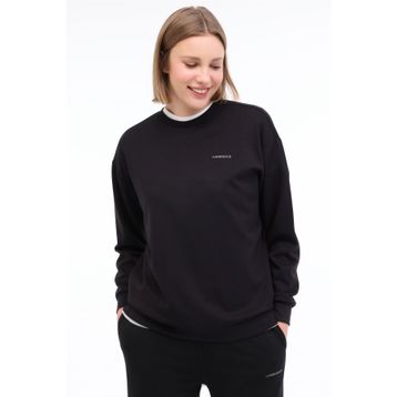 Lumberjack WL Gail 16BT230 5FX Siyah Kadın Sweatshirt