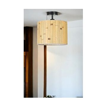 Lumexx 02 Bambu Abajurlu Plafonyer Avize