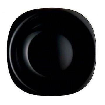 Luminarc Carine Noir Siyah Pasta Tabağı 19 CM 6Lı Set