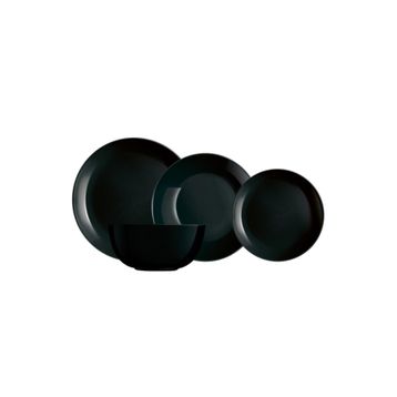 Luminarc Diwali Black 24 Parça Yemek Seti