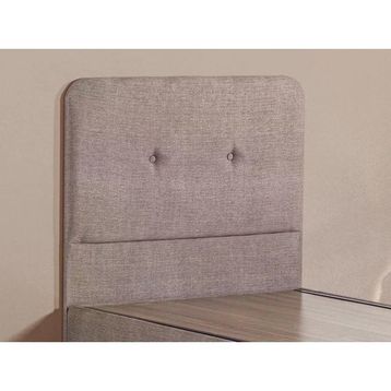 Luna Baza Ve Başlık Seti - 100x200 Cm Tek Kişilik Kumaş Baza Seti