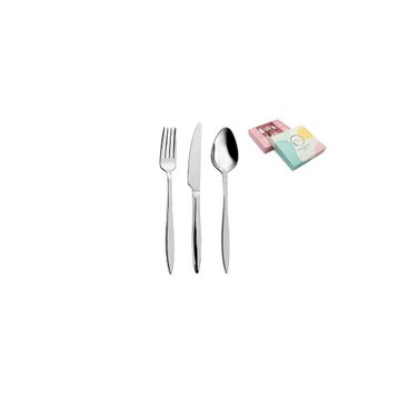 Luna Cucina Lorena 18 Parça Çatal Kaşık Bıçak Seti