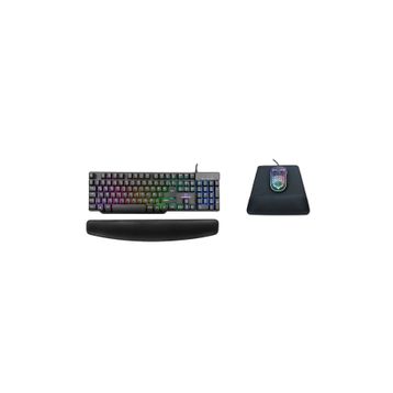 Lunatic 440x70x20 mm ErgoPad Mause Bilek Destekli Ergonomik Klavye + 230x190x22 mm Mouse Pad