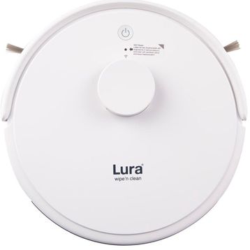 Lura Wipe'n Clean İstasyonlu Beyaz Robot Süpürge