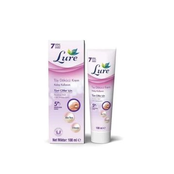 Lure 100 ml Tüm Ciltler için Tüy Dökücü Krem