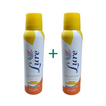 Lure Sunshine 2x150 ml Deodorant