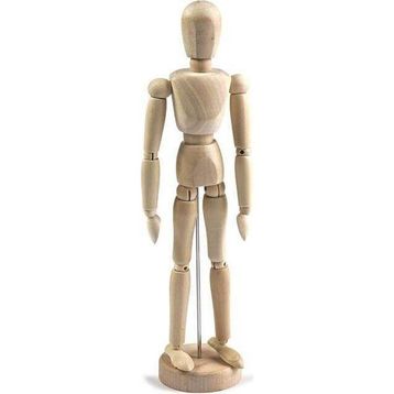 Lutart 14 cm Ahşap Model Manken
