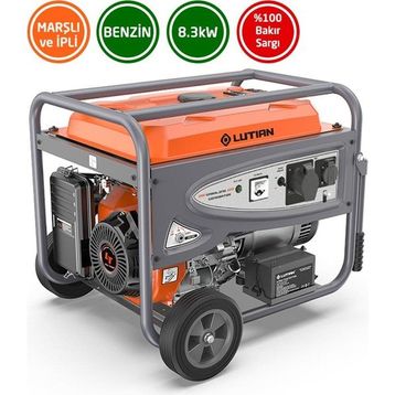 Lutian LT10000EN4 8 - 10 kW Marşlı Benzinli Jeneratör
