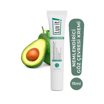 Luv It 15 ml Avokado İçeren Yoğun Nemlendirici Göz Çevresi Kremi
