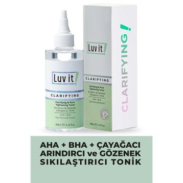 Luv It Arındırıcı ve Gözenek Sıkılaştırıcı 200 ml Tonik