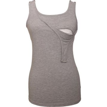 LuvmaBelly 1501-1502 Maternity Gri Lohusa Emzirme Atleti