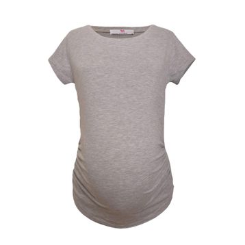 LuvmaBelly Maternity 2009-2015 Gri Hamile T-shirt