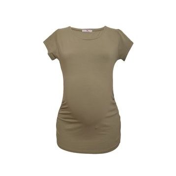 LuvmaBelly Maternity 2009-2015 Haki Hamile T-shirt