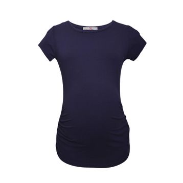 LuvmaBelly Maternity 2009-2015 Lacivert Hamile T-shirt