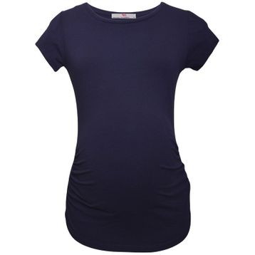 LuvmaBelly Maternity 2009-2015 Lacivert Hamile T-shirt