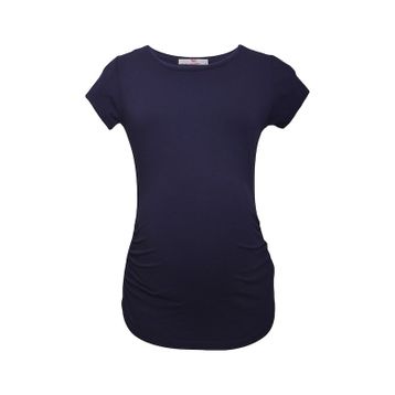 LuvmaBelly Maternity 2009-2015 Lacivert Hamile T-shirt