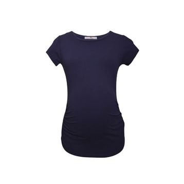 LuvmaBelly Maternity 2009-2015 Lacivert Hamile T-shirt