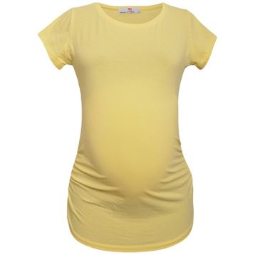 LuvmaBelly Maternity 2009-2015 Sarı Hamile T-shirt