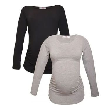 LuvmaBelly MYRA2301-2304 Hamile T-shirt Seti