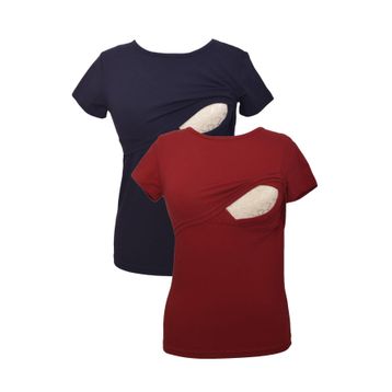 LuvmaBelly MYRA2502-2504 Emzirme T-shirt Seti