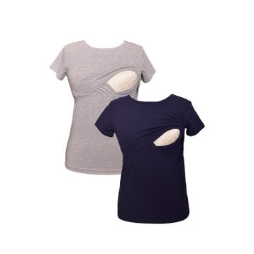 LuvmaBelly MYRA2503-2504 Emzirme T-shirt Seti
